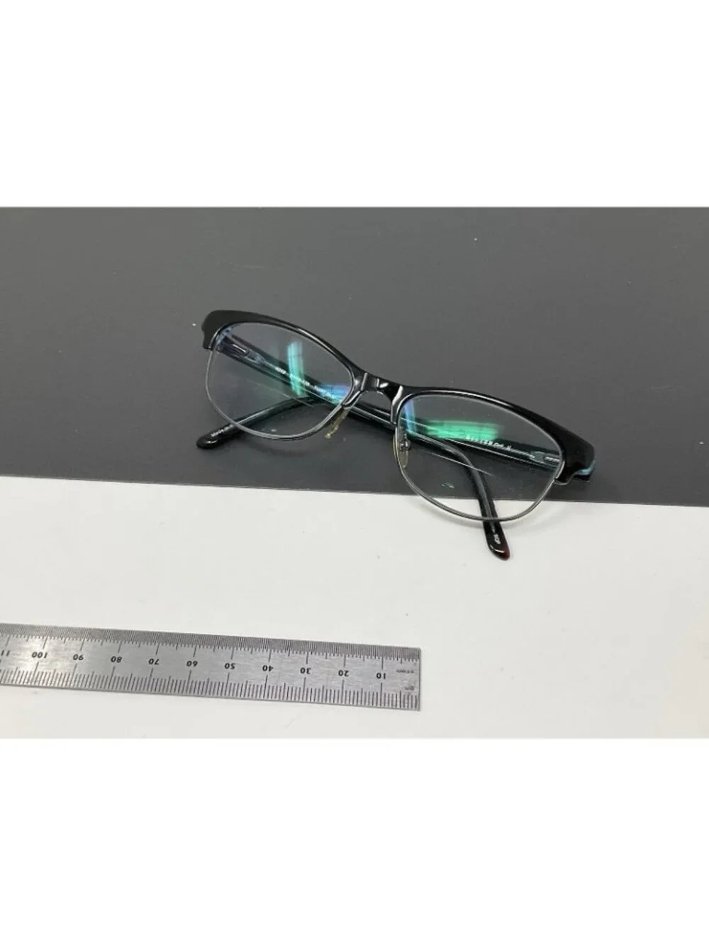 Helium Eyeglasses Womens Tortoise Blue 4246 Cat Eye Frames 51-16-135
